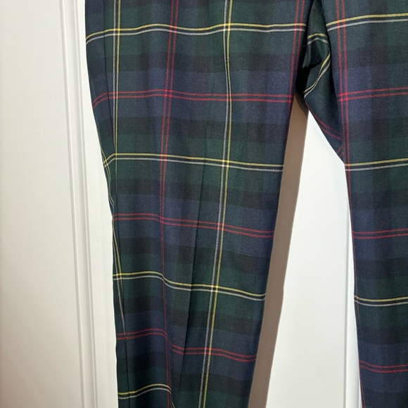 NWT Talbots Plaid Hampshire Ankle Pants, Size 12 Petite - Picture 4 of 14